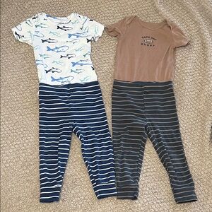 Carter's Football and Shark Matching Sets